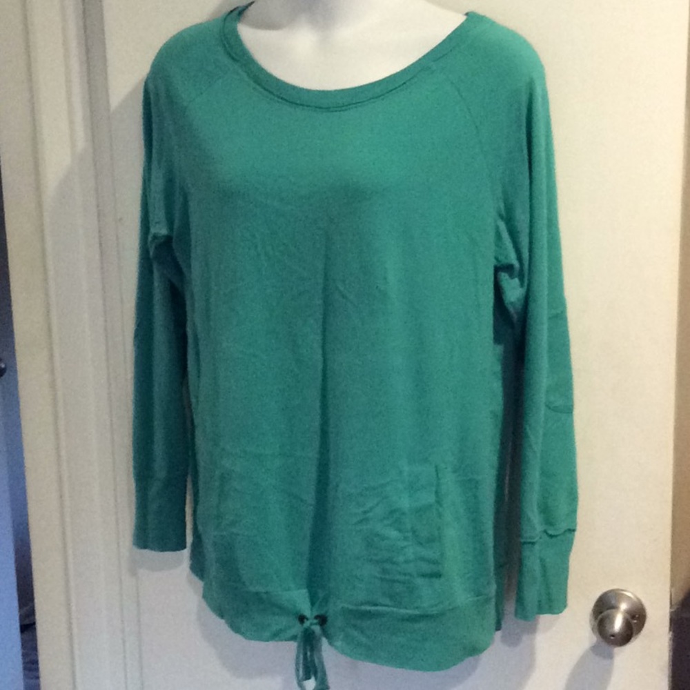 Cool turquoise sweatshirt